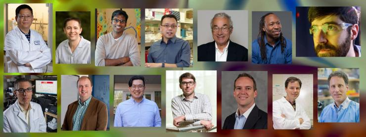 Petit Institute researchers recognized with Georgia Tech Faculty and Staff honors are (clockwise from top left): Younan Xia, Chris Rozell, Amit Reddi, Wilbur Lam, Ray Vito, Manu Platt, Peter Yunker, Mark Prausnitz, Todd Sulchek, James Rains, William Ratcliff, Timothy Lee, Joe Lachance, and Craig Forest.