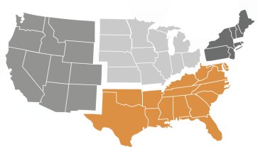 south big data hub map