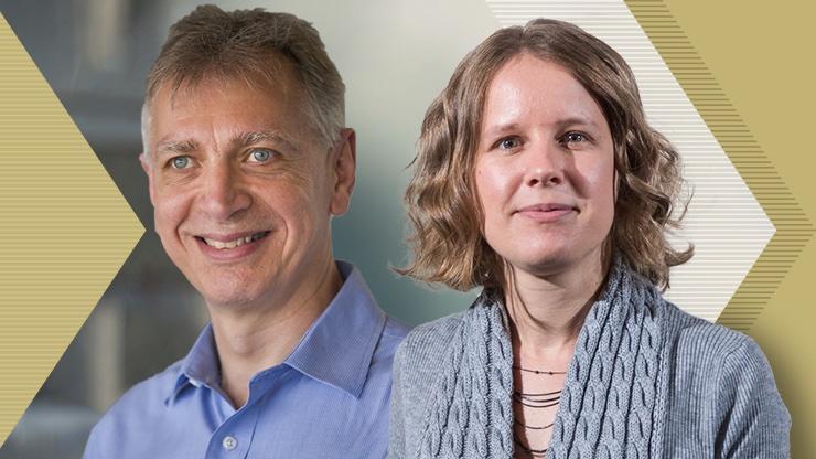 <p>Pascal Van Hentenryck, principal investigator for AI4Opt, and Sonia Chernova, principal investigator for AI-CARING, lead the AI Institutes at Georgia Tech.</p>