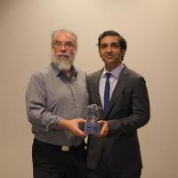 Flavio Fenton and Neal Kumar Bhatia receive award