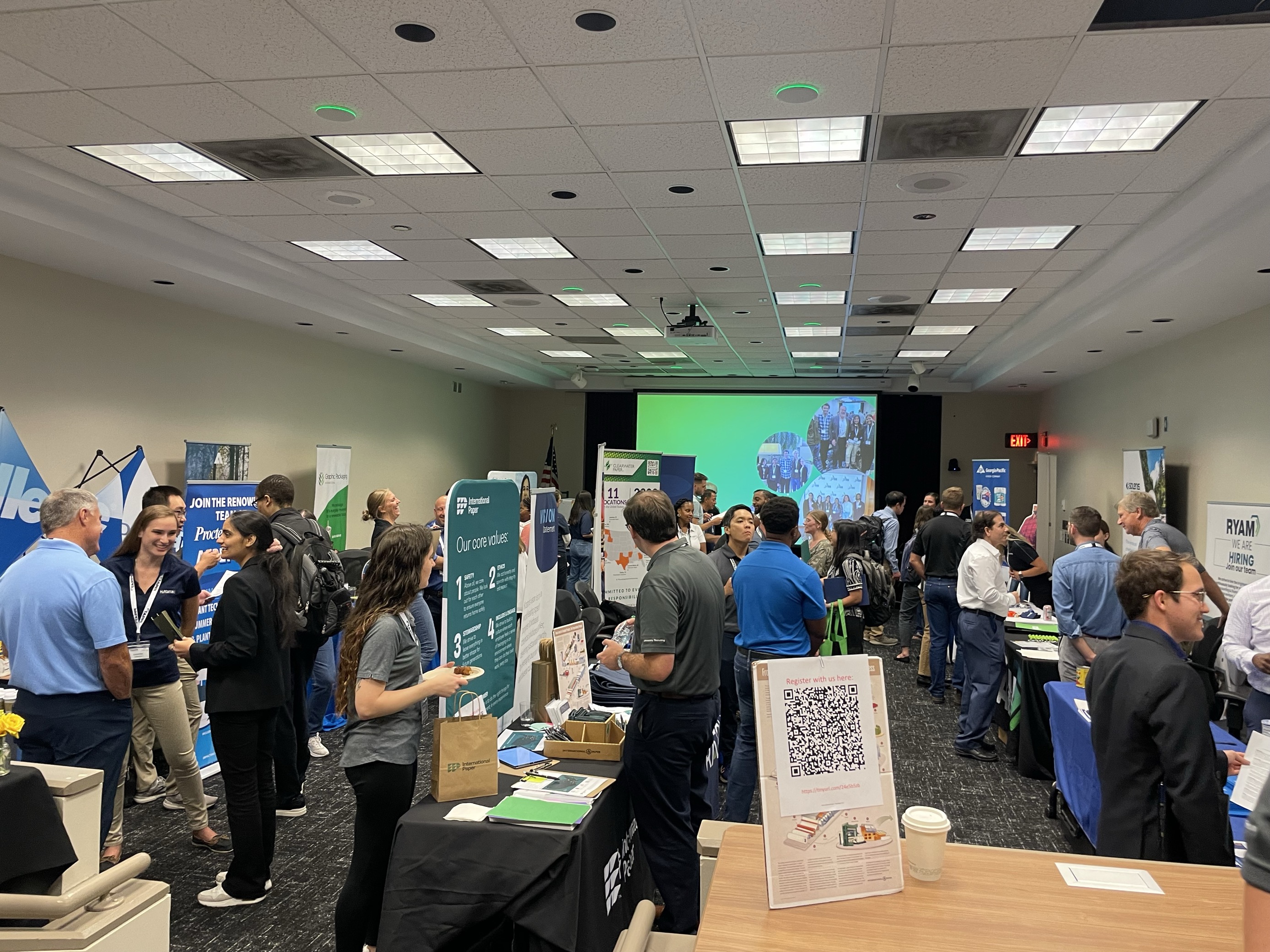 TAPPI Student Career Fair at the Renewable Bioproducts Institute