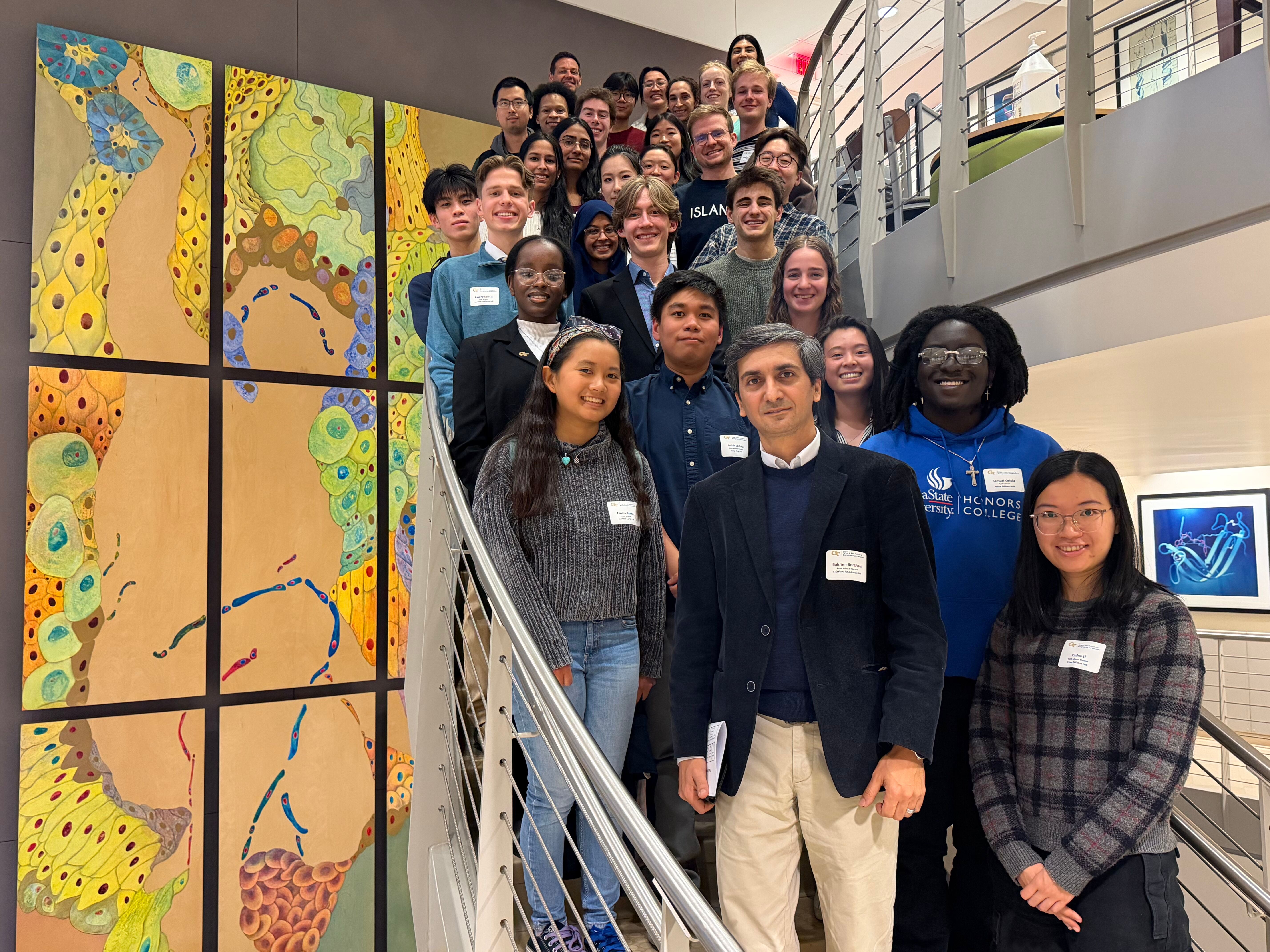 2026 Petit Scholars and Mentors pose for a group photo