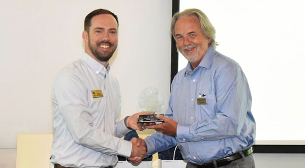 Russell Clark receives CEISMC Impact Award