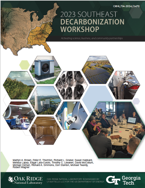 2023 Southeast Decarbonization Workshop Report Cover