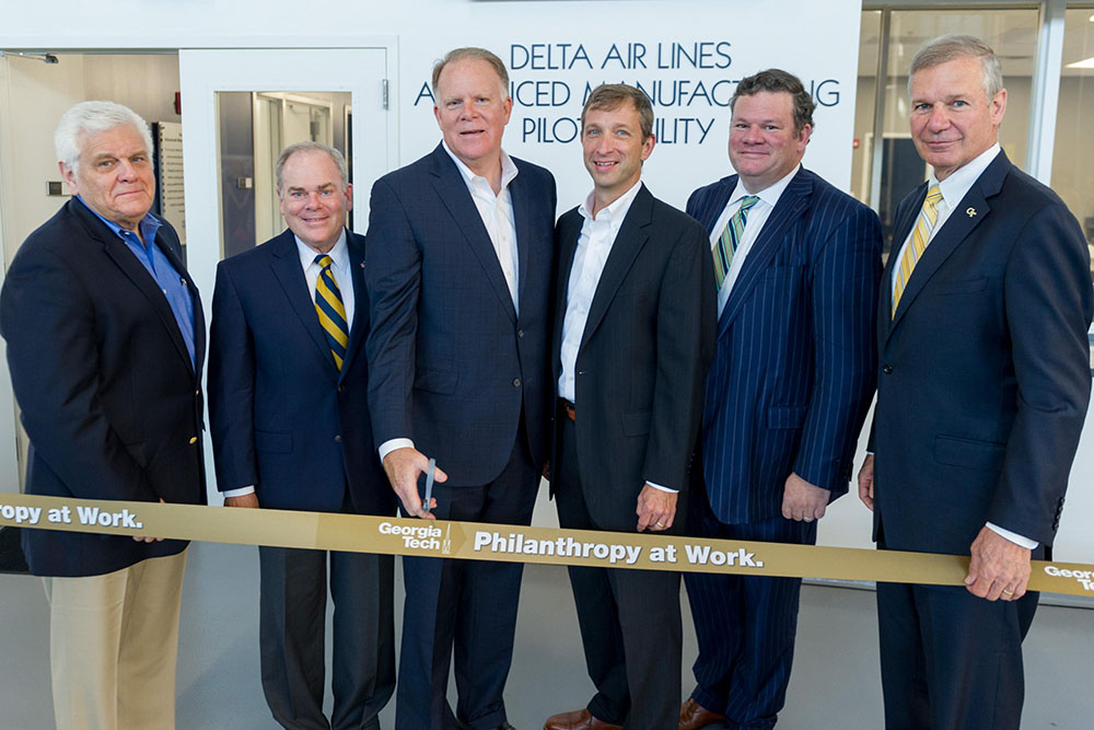 Delta Officially Opens New Advanced Manufacturing Facility at Georgia Tech