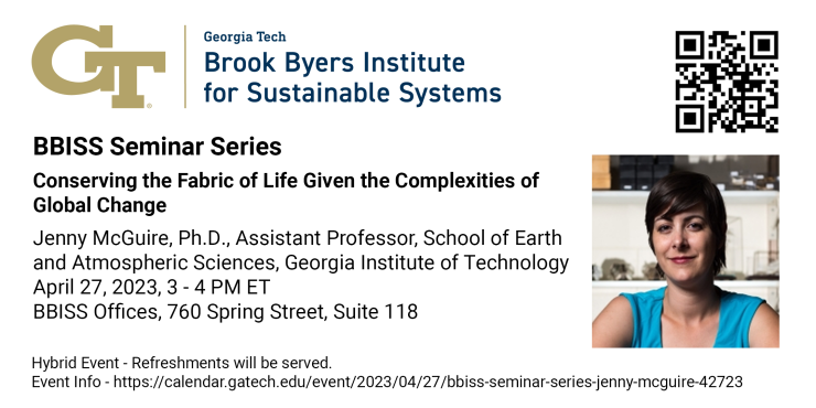 BBISS Speaker Series Banner for 4/27/23