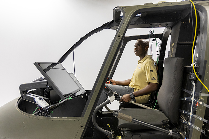 Richard Agbeyibor, flight test engineer, U.S. Air Force.