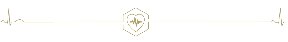 decorative image of a heartbeat connecting technology