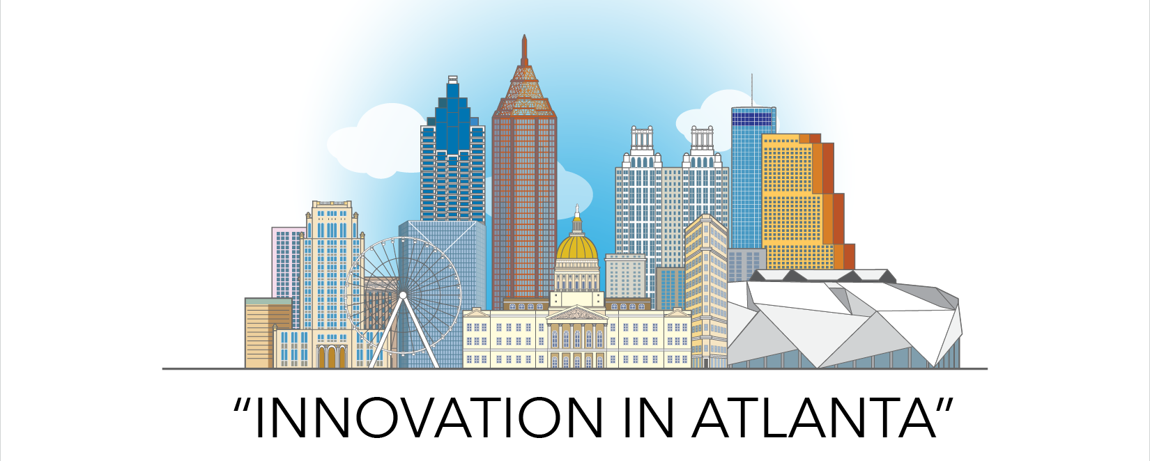 City Of Atlanta Illustration