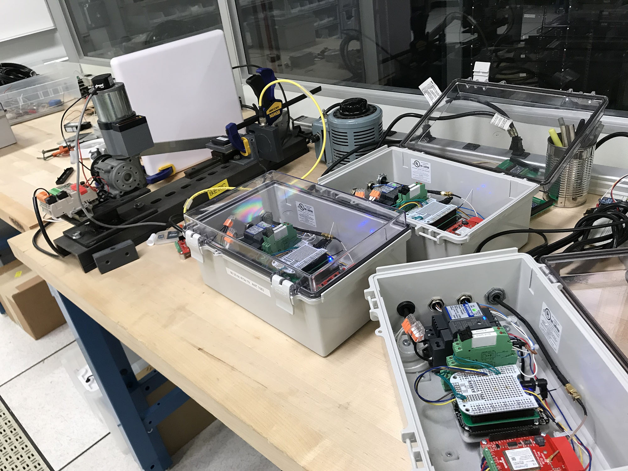 RFID bench testing of units (for counting products in manufacturing facility)