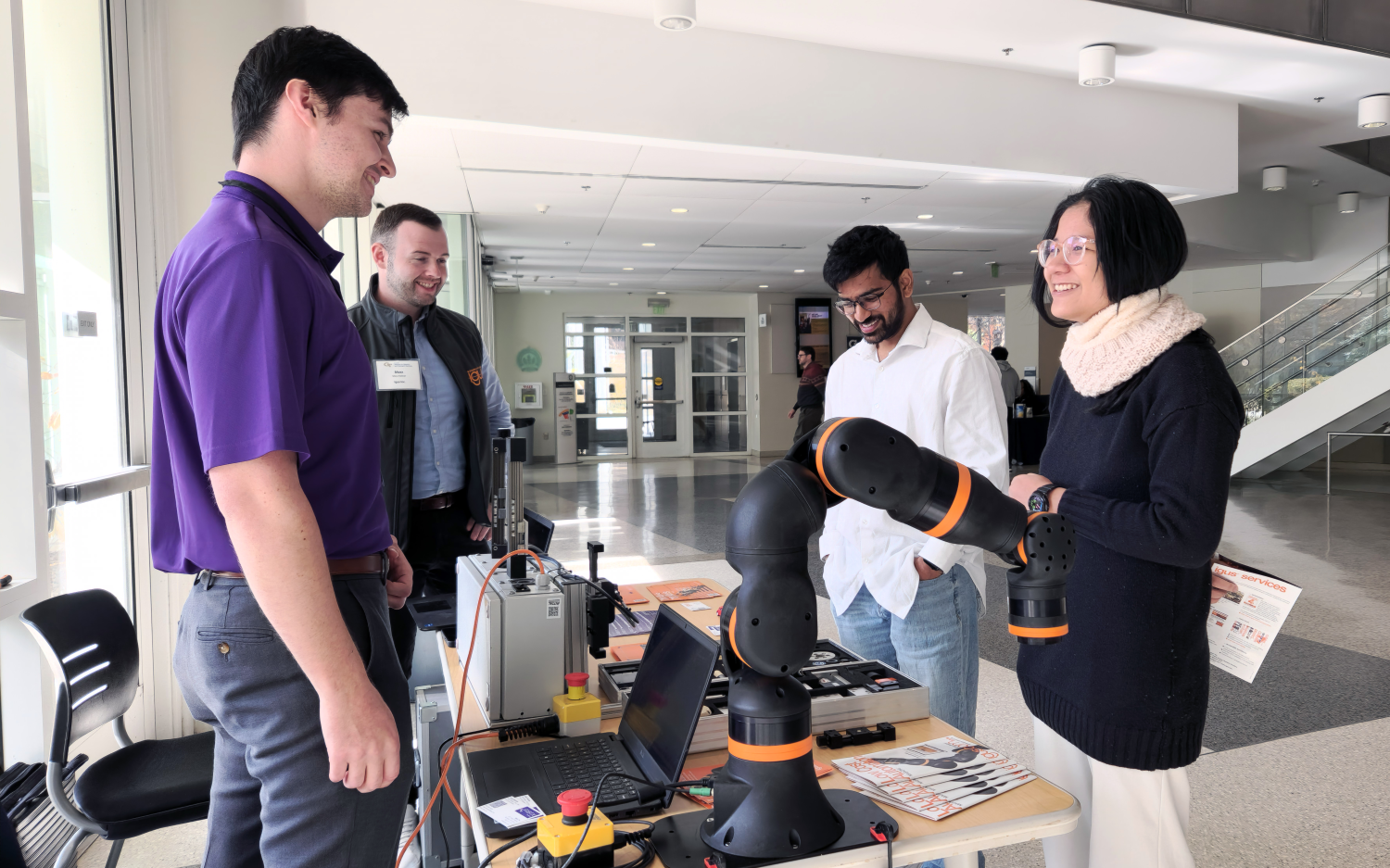 Igus Demo in the Atrium