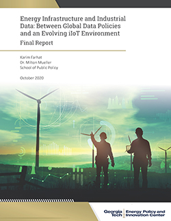 Report cover of Energy Infrastructure and Industrial Data: Between Global Data Policies and an Evolving iIoT Environment