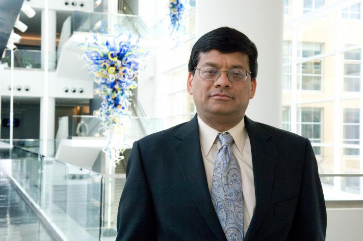 <p>Vinod Singhal is the Charles W. Brady Chair Professor of Operations Management at the Scheller College of Business at Georgia Tech. (Georgia Tech Photo)</p>