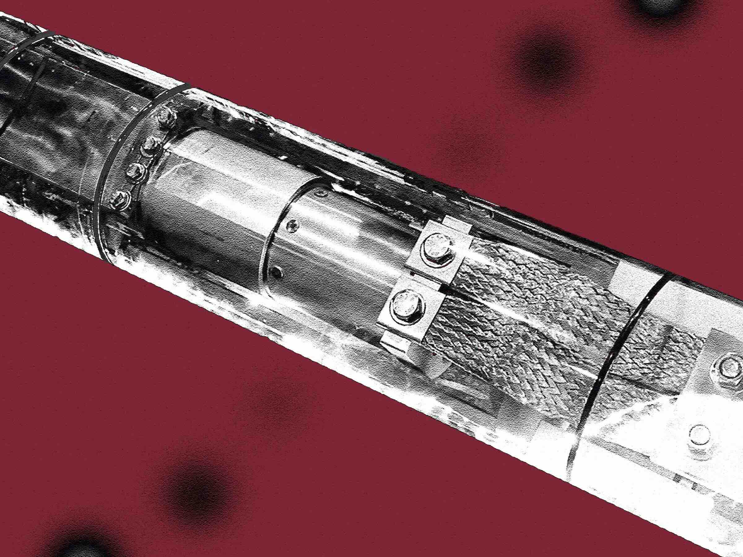 Georgia Tech’s high-voltage circuit breaker quenches arcs with supercritical CO2. Original photo: Emily Waltz