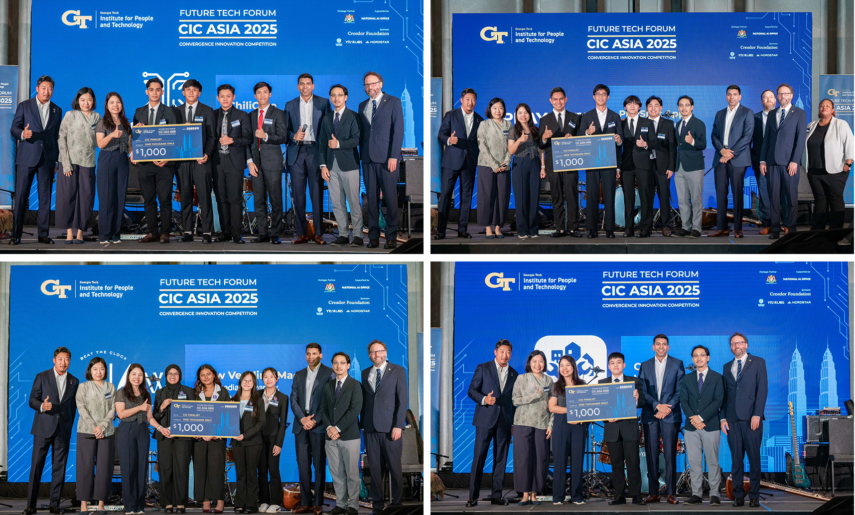 Four runner ups - CIC 2025-2026