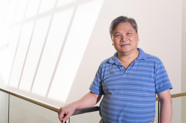 <p>Cheng Zhu is a Regents Professor in the Wallace H. Coulter Department of Biomedical Engineering at Georgia Tech and Emory University. Credit: Allison Carter</p>