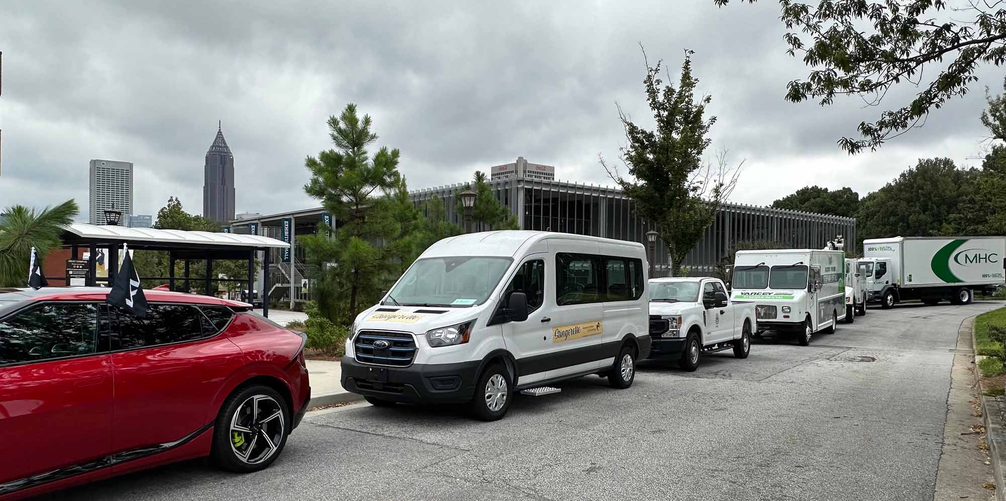 Alternate Fuel Vehicle Lineup at the 2023 Clean Cities GA Transportation Summit