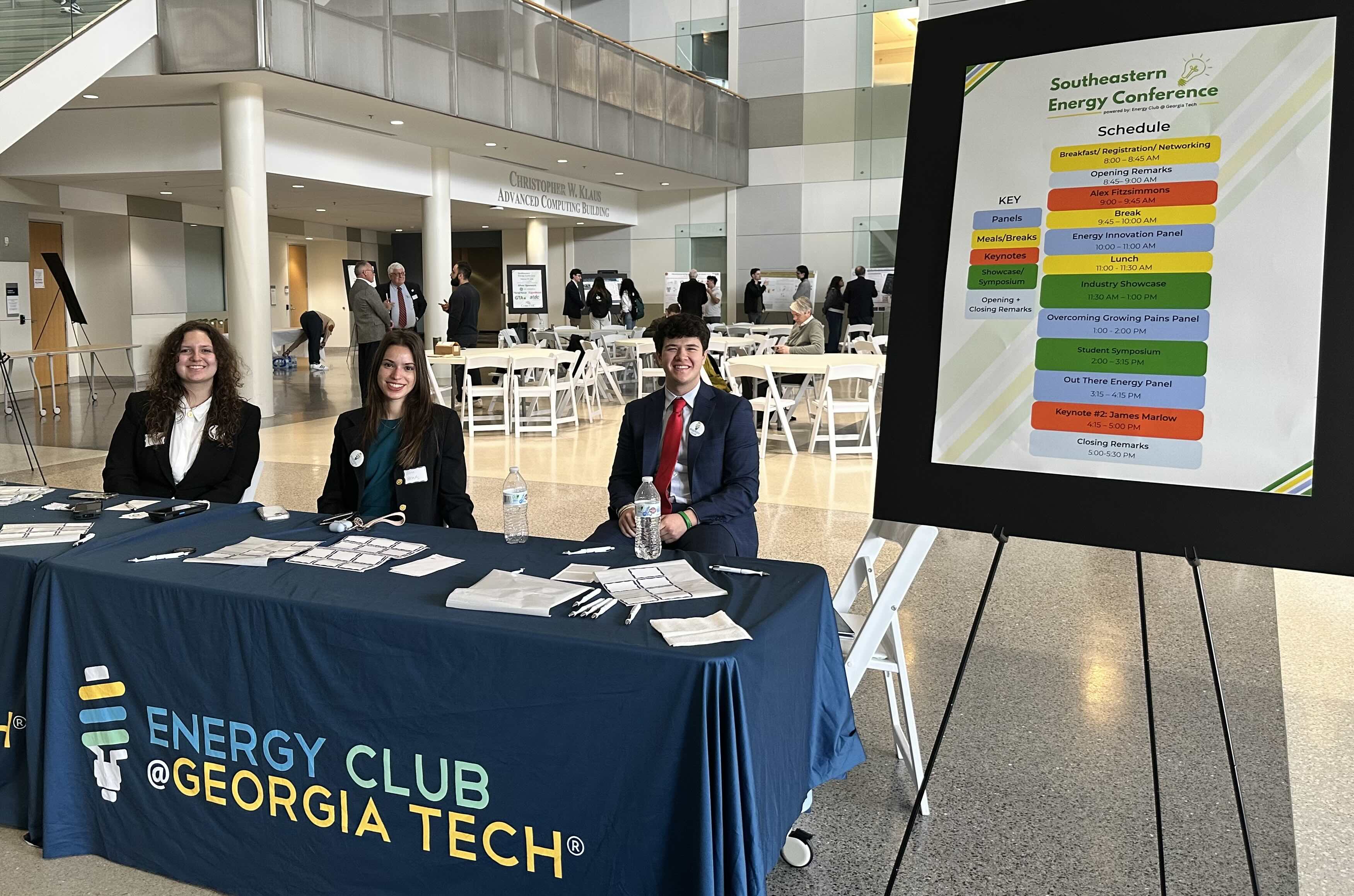 Energy Club Team at the Southeastern Energy Conference