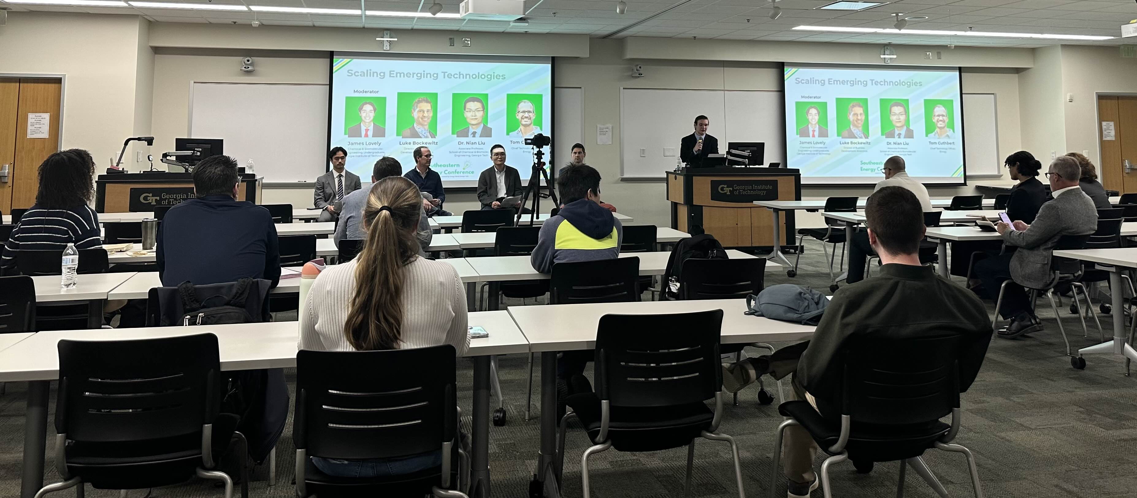 Panel Discussion at the Georgia Tech Energy Club's Southeastern Energy Conference 2026.