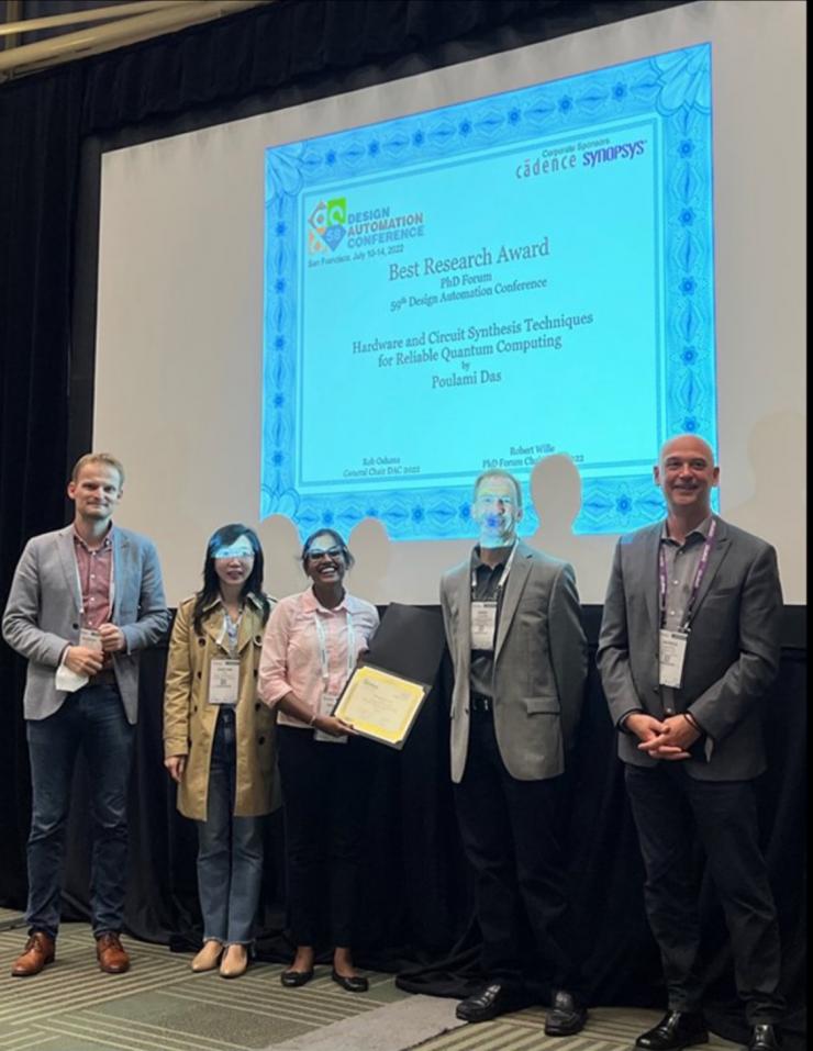<p>The 59<sup>th</sup> annual DAC was held July 10-14, 2022, in San Francisco. Das won the “Best Research Award” at the Ph.D. Forum.</p>