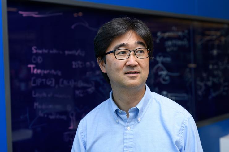 <p>Shuichi Takayama is a professor in the Wallace E. Coulter Department of Biomedical Engineering at Georgia Tech and Emory University. Credit: Georgia Tech / Rob Felt</p>