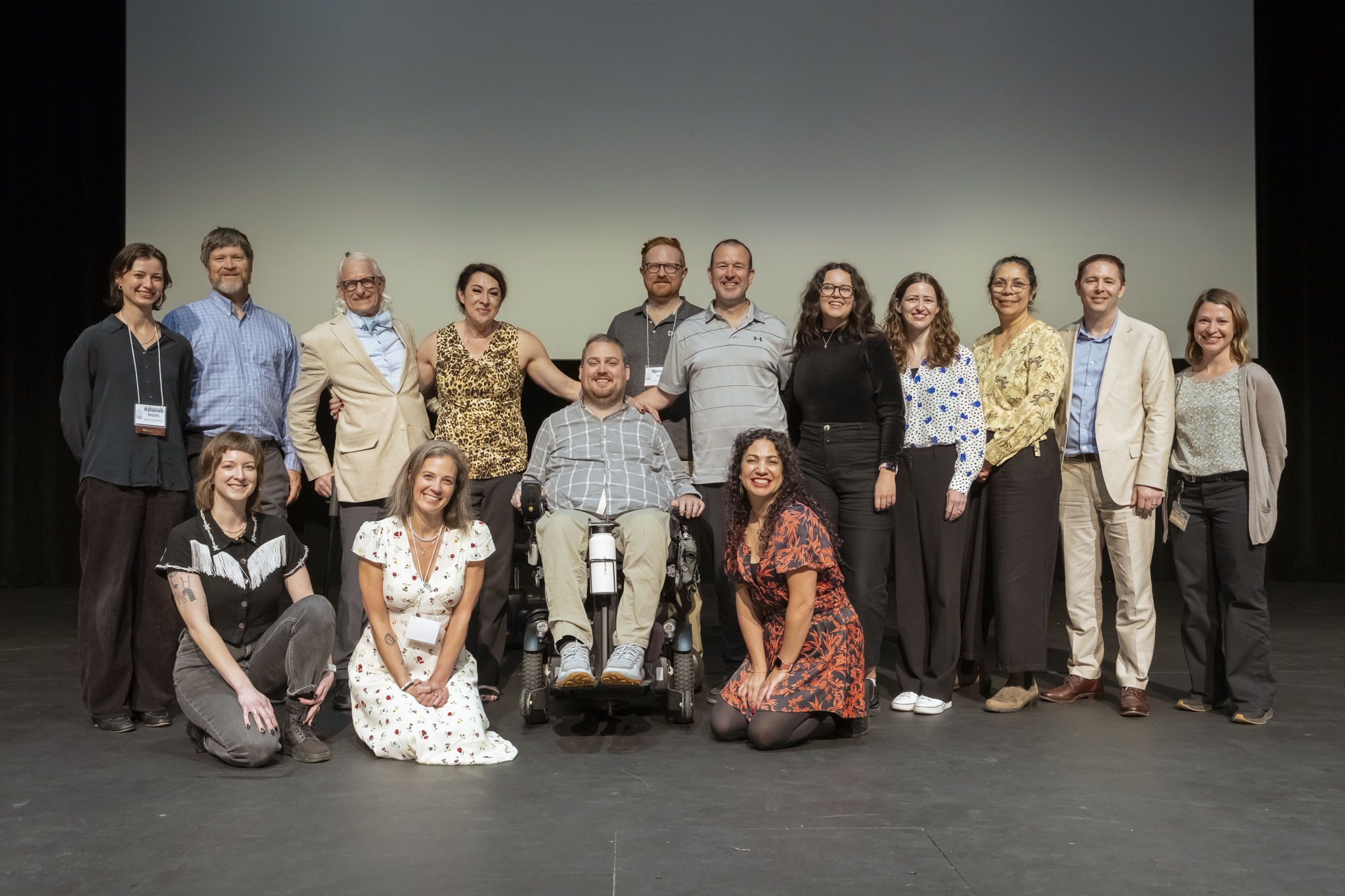 Storytellers, event organizers, and sponsor representatives at "Wired Lives."