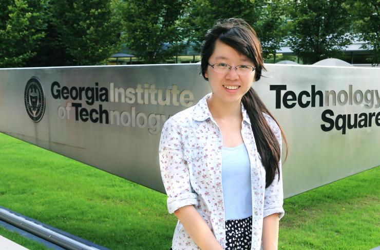 <p>A study of cloud hosting services has found that as many as 10 percent of the repositories hosted by them have been compromised. Shown is Georgia Tech graduate student Xiaojing Liao, first author of the paper reporting on the research.(Credit: Goergia Tech)</p>
