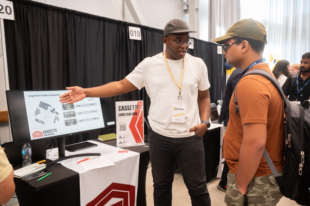 Georgia Tech structural mechanics and materials alumna Katy Bradford and co-founder Jonathan Valz created their Cassette panels to reduce labor needs and construction timelines.