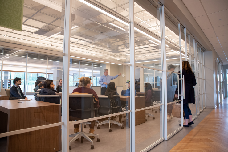 <p>The Innovation Accelerator at the Cognitive Empowerment Program advances research by breaking down barriers to collaboration. (Georgia Tech photo)</p><p> </p>