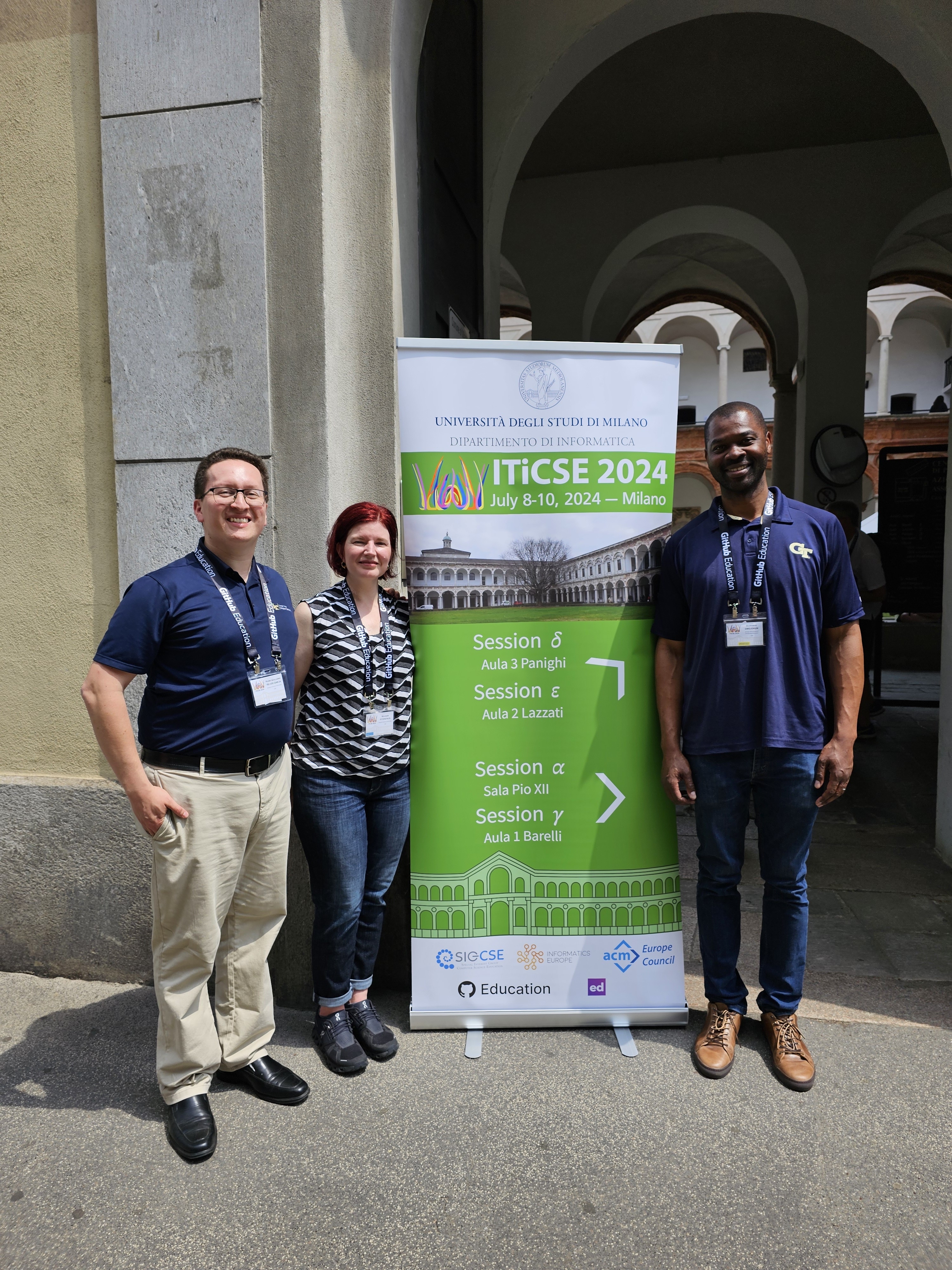 iticse1.jpg SCI team attends ITiCSE in Milan, Italy.
