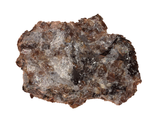 A chip of the lunar sample.