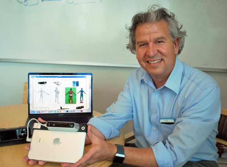 <p>Rudy Gleason led the development of an easy-to-use, efficient diagnostic tool that combines an X-Box game system with a 3D camera.</p>
