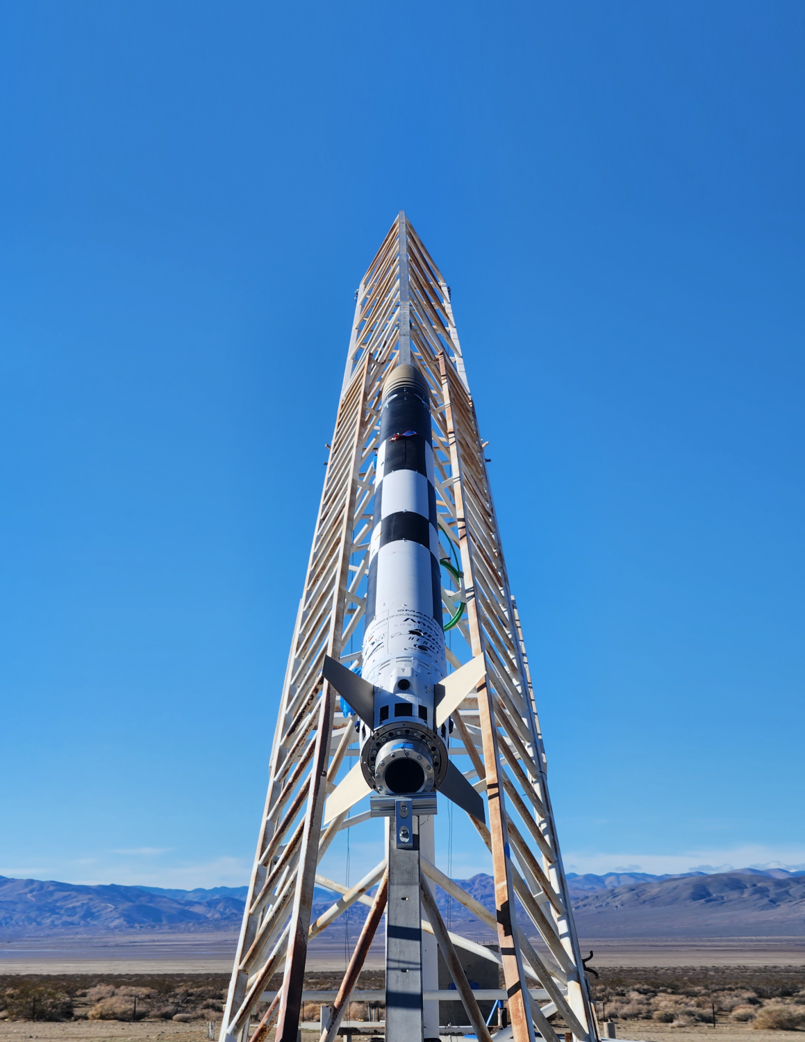 A recent rocket launch test by Georgia Tech researchers.