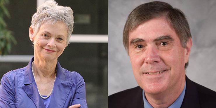 <p>Marie Thursby, a Regents’ Professor Emeritus in Georgia Tech’s Scheller College of Business and Jerry Thursby, a coauthor and former professor in the Scheller College of Business.</p>