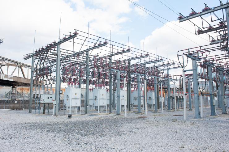 <p>Georgia Tech researchers have developed a device fingerprinting technique that could improve the security of the electrical grid and other industrial systems. The system would be used in electrical substations like this one. (Credit: Fitrah Hamid, Georgia Tech)</p>