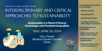 Interdisciplinary and Critical Approaches to Sustainability event banner