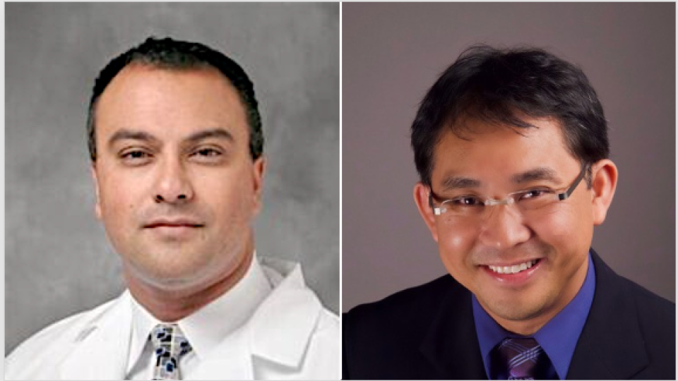 Shah and Nguyen headshots