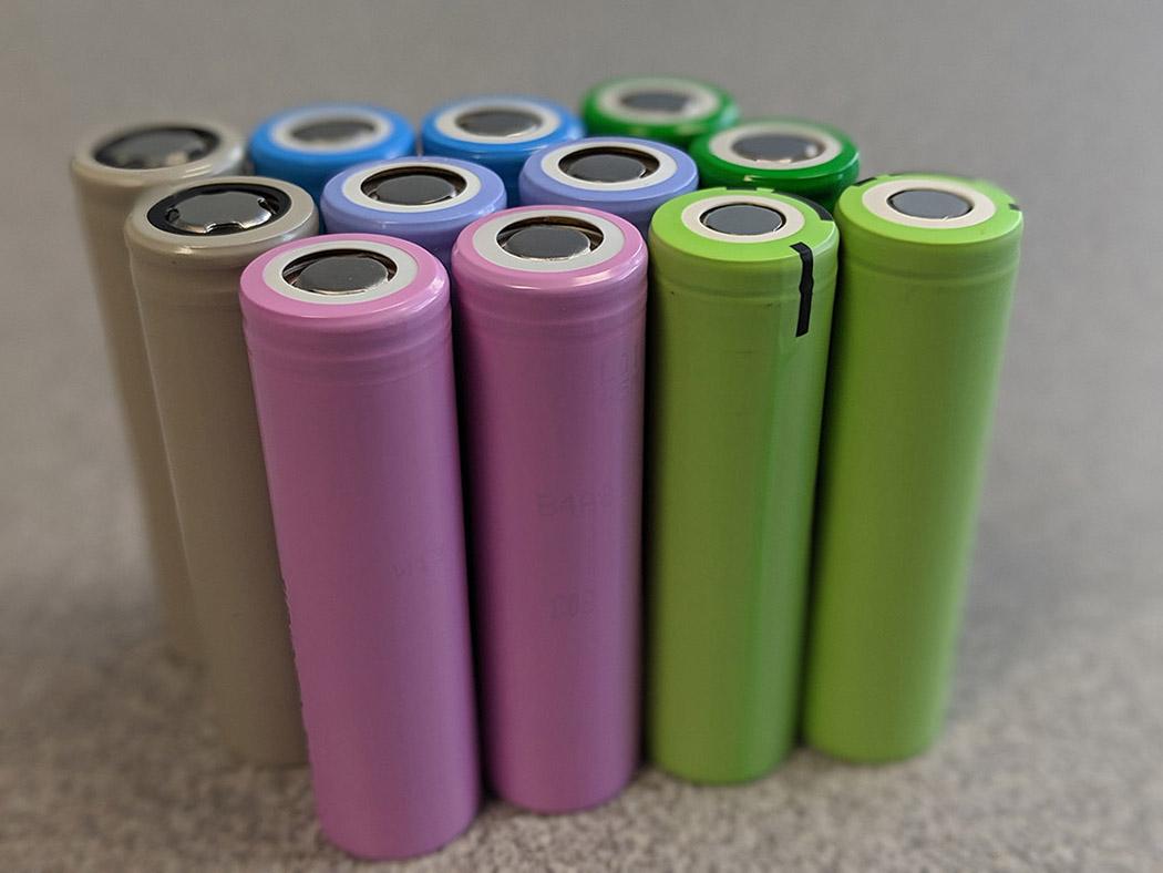 Conventional lithium-ion batteries are used in a broad range of applications. (Credit: Matthew McDowell, Georgia Tech)