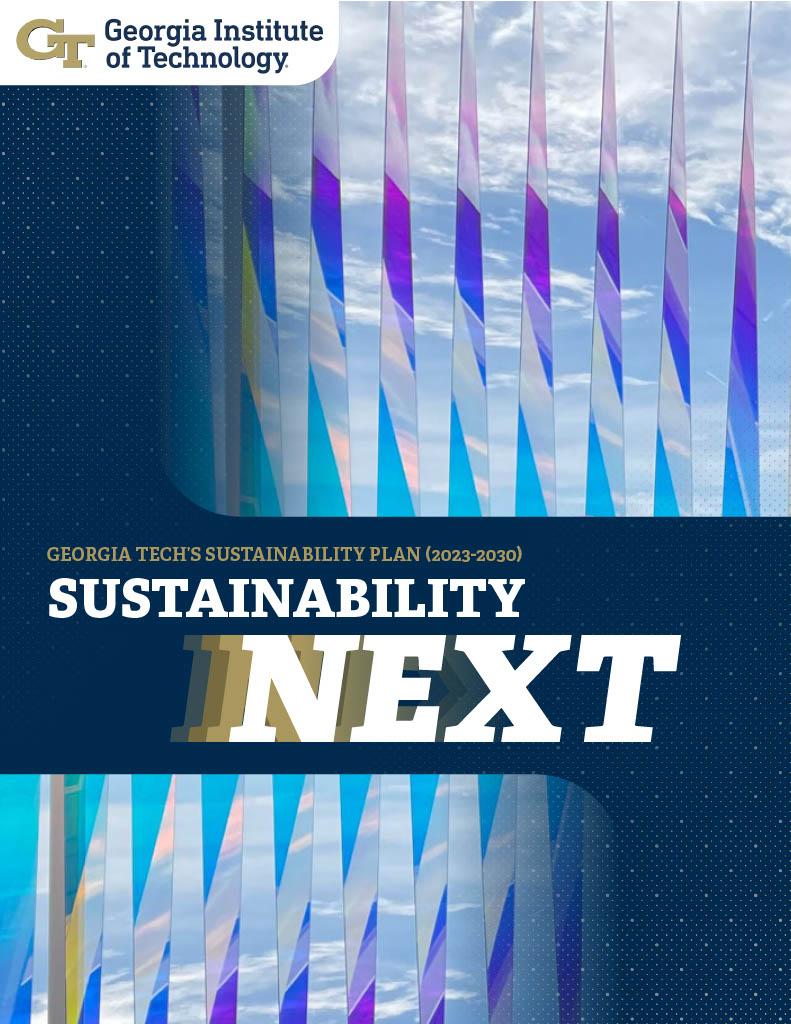 cover of the 2023-2030 Sustainability Next Plan