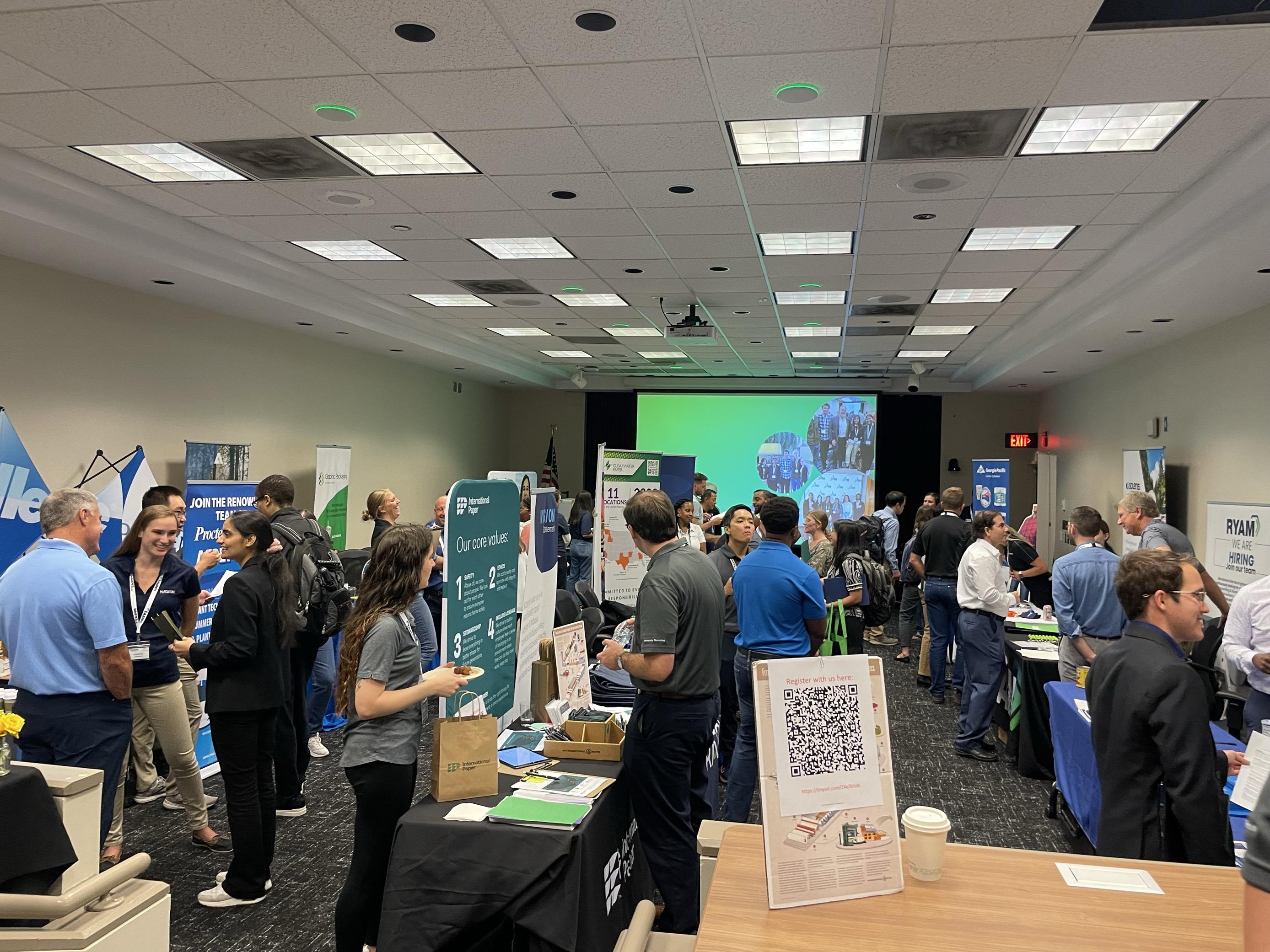 TAPPI Career Fair 2024 at the Renewable Bioproducts Institute