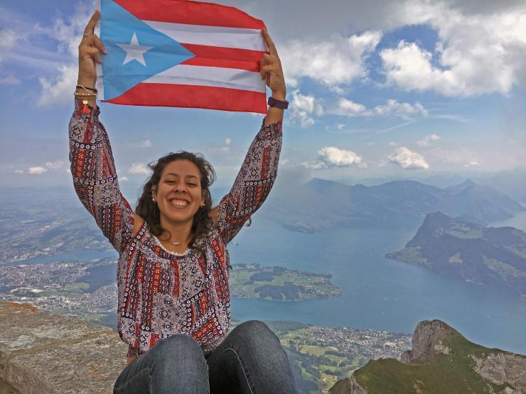 <p>Adriana Mulero-Russe, who sees limitless possibilities in her future, is a Yale Ciencia Academy Fellow.</p>