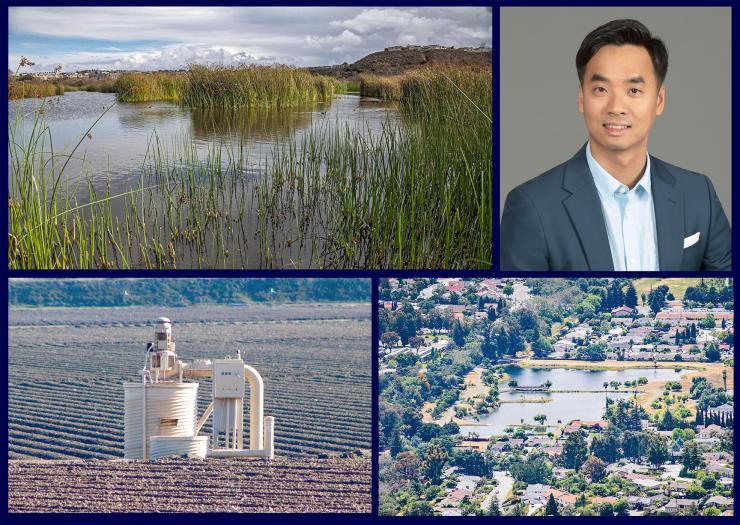 <p>Brian An took a lead role in researching California's groundwater sustainability efforts.</p>