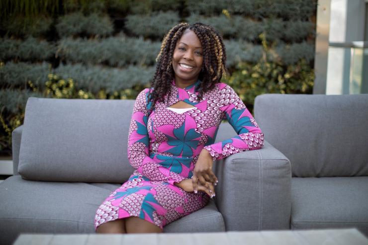 <p><em>Chikita believes representation is key. She aims to exceed expectations and make a way for other people that look like her to have a seat at the table. (Photo credit: Christopher Moore)</em></p>