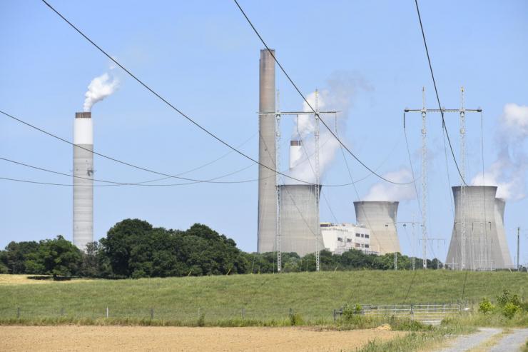 <p>Coal-fired power plant. Plant Bowen in Bartow County, Georgia. Ross Williams/Georgia Recorder.</p>