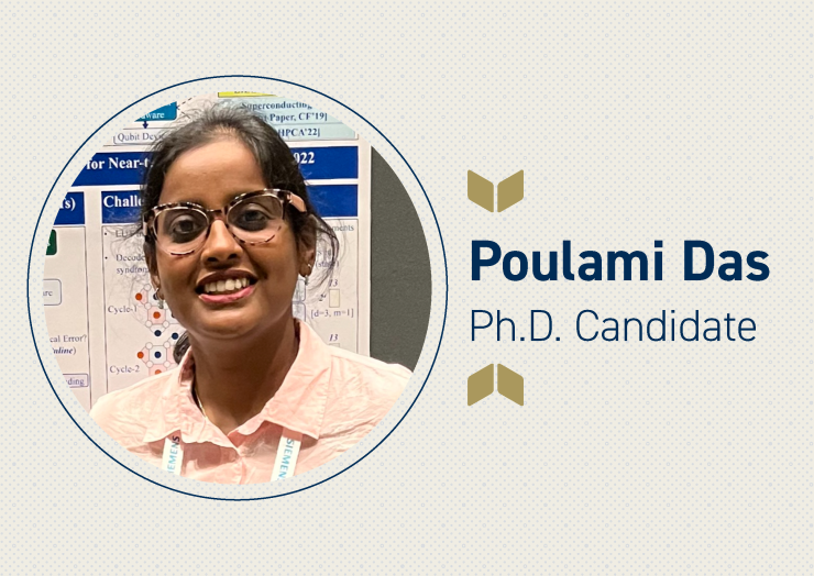 <p>Poulami Das, a Georgia Tech ECE Ph.D. candidate </p>