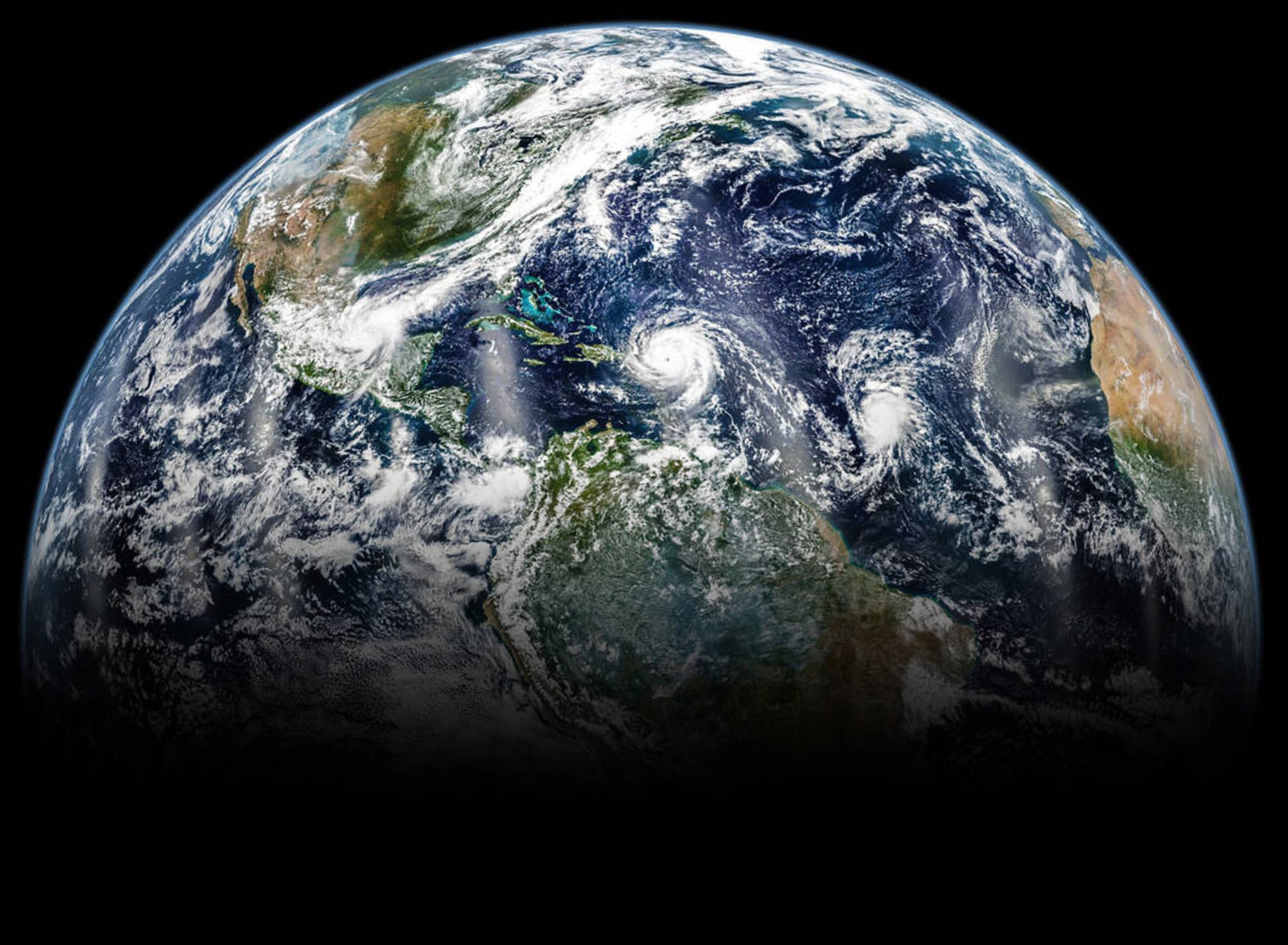 Earth (Credit NASA/Joshua Stevens)