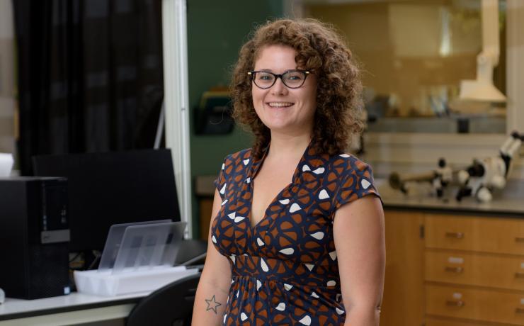 <p>Eva Dyer, assistant professor in the Wallace H. Coulter Department of Biomedical Engineering at Georgia Tech and Emory University, is principal investigator of the NerDS Lab.</p>