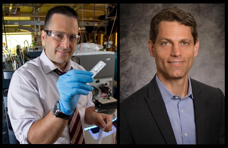 Facundo Fernández of Georgia Tech (left) and Eric Ortlund of Emory are principal investigators in the MoTrPAC study. 