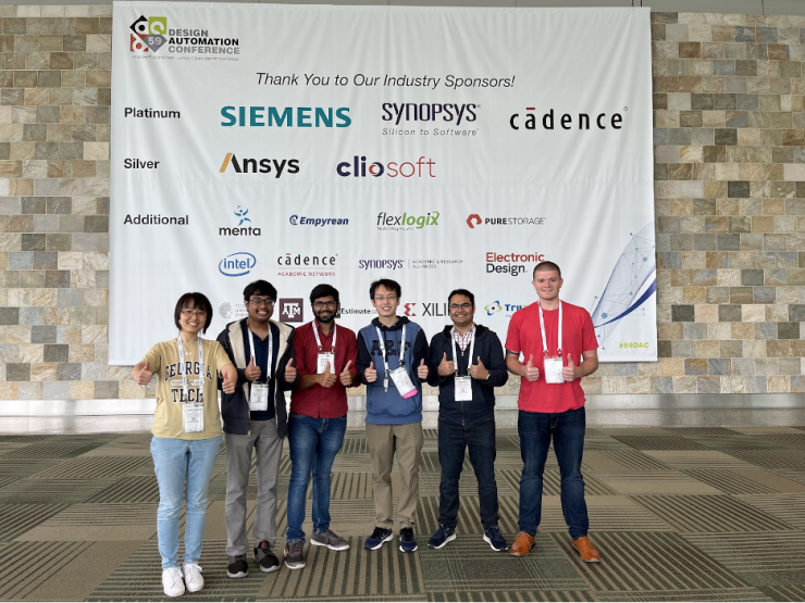 <p>Members of the Georgia Tech School of Electrical and Computer were well-represented at the 59<sup>th</sup> Design Automation Conference (DAC), a premier event devoted to the design and design automation of electronic chips and systems, was held in San Francisco on July 10-14. </p>