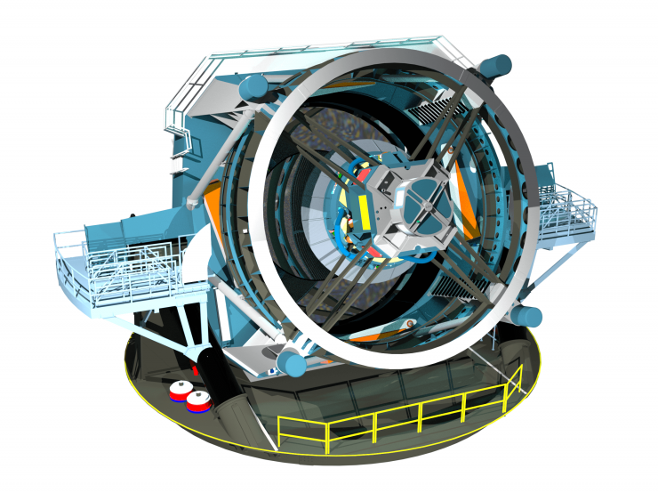 <p>Rendering of Large Synoptic Survey Telescope (LSST)</p>